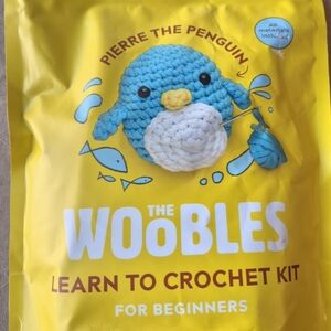 Woobles Pierre the Penguin Crochet Kit - NIB